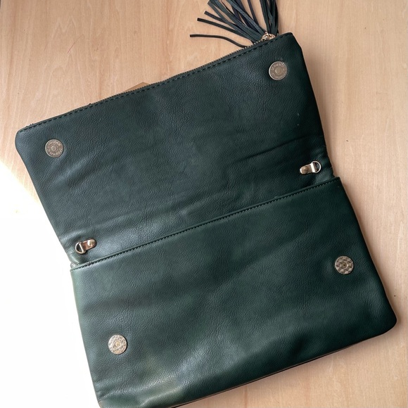 Keene Stud Foldover Clutch Purse - Picture 3 of 6